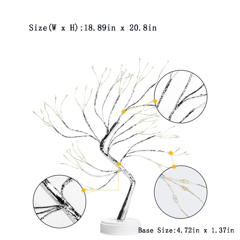 Norbi Bonsai Tree Night Light Wayfair